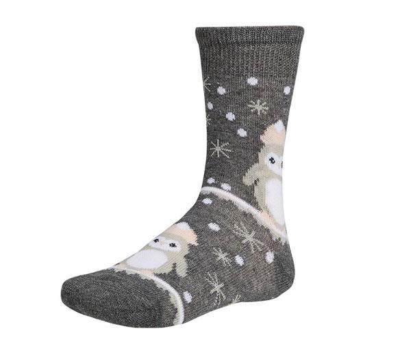 Ysabel Mora Socken mit Pinguin und Schneeflocken 2 Paar
