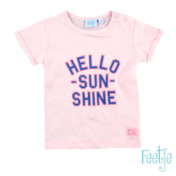 Feetje Exotic T-Shirt Hello Sunshine Mädchen rosa