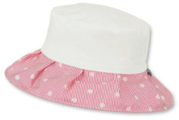 Sterntaler Reifen Hut Mädchen weiß rosa