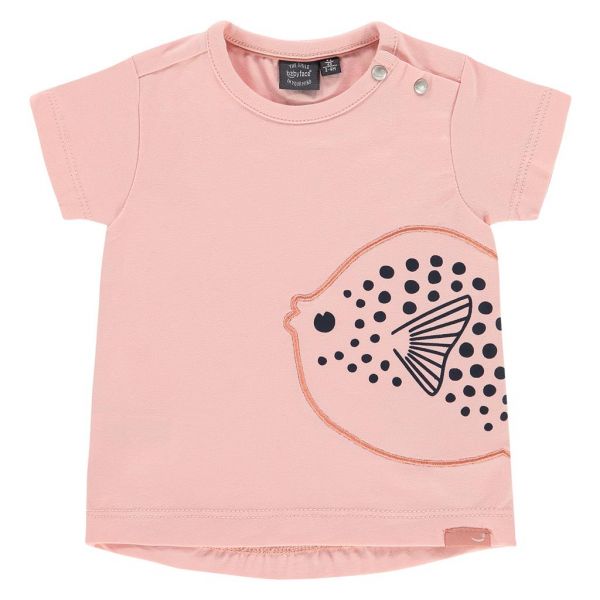 Babyface T-Shirt Mädchen pink Fisch Sommer