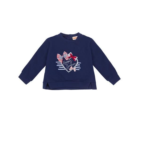 UBS2 Sweater Pullover Mädchen Sommerkollektion 2022 navy