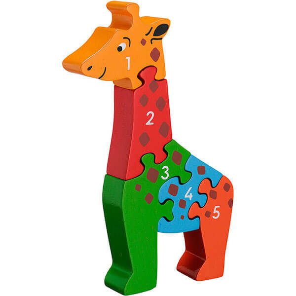Lanka Kade Puzzle Holzpuzzle Giraffe 5 Teile