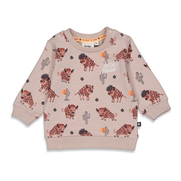 Feetje - Yeehaw Sweater Sommer taupe