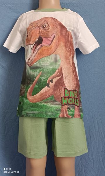 Püttmann Dino World Schlafanzug Kurzarm Junge