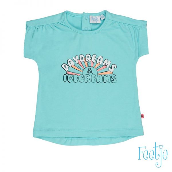 Feetje Tropical girl T-Shirt mint