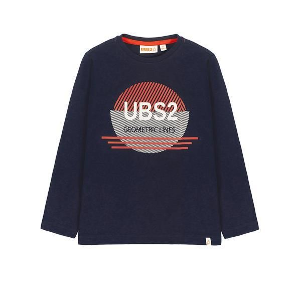 UBS2 Longsleeve Junge Winter dunkelblau marine