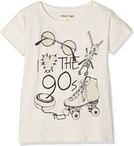Small Rags T-Shirt offwhite Gerda Mädchen