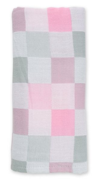 lulujo Luxe Baby Blanket Babydecke - Pink