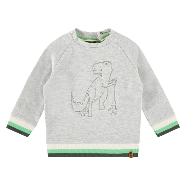 Babyface Sweatshirt Junge light grey denim Sommer 2021