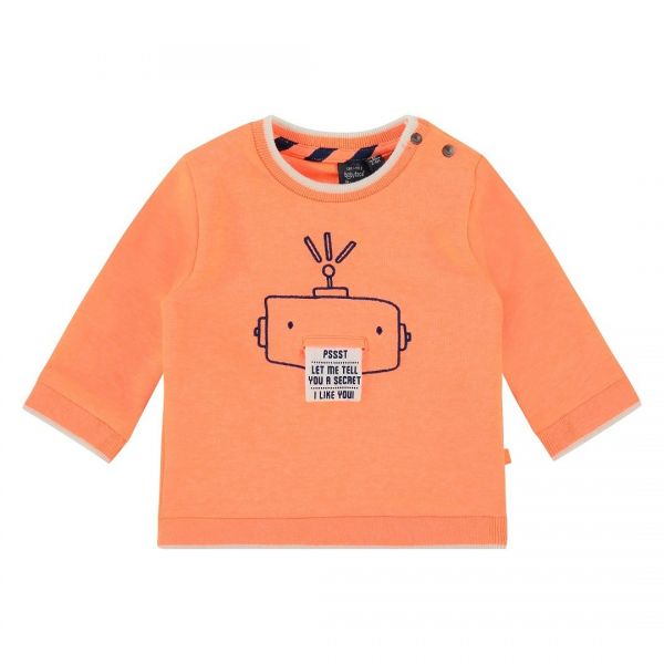 Babyface Sweatshirt Boy neon orange Junge