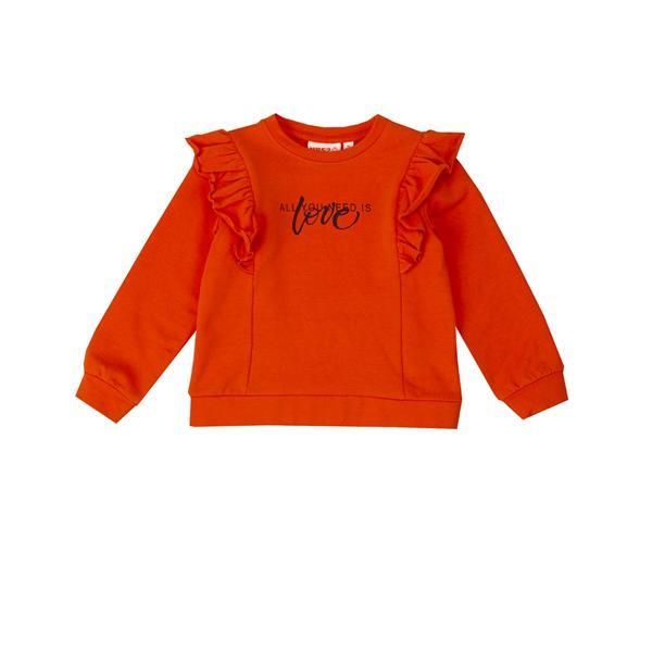UBS2 Sweatshirt orange Mädchen Winter 2021