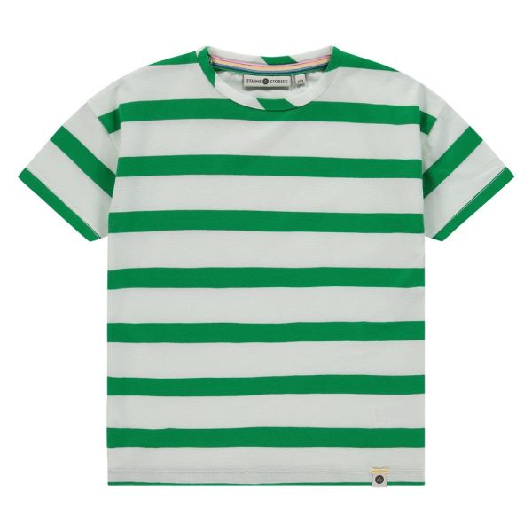 Stains & Stories (Babyface) T-Shirt grün Junge Sommer