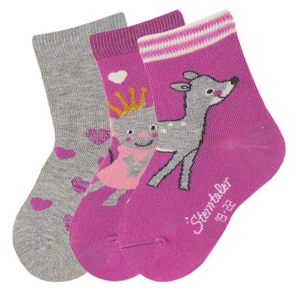 Sterntaler 3Pack Socken Mädchen