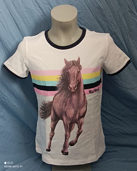 Püttmann Miss Melody T-Shirt Mädchen Pferd weiß